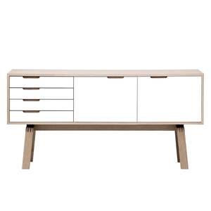 Sideboard Stig I Weiß - Höhe: 80 cm