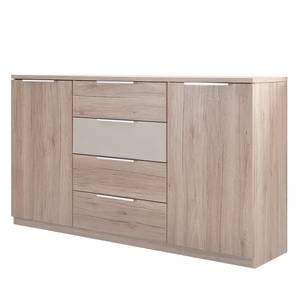 Dressoir Tomina lichte Sanremo eikenhouten look/champagnekleurig