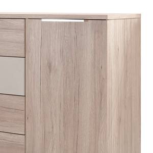 Sideboard Tomina Eiche Sanremo Hell Dekor / Champagner