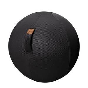 Zitbal Mesh bowl geweven stof - Zwart