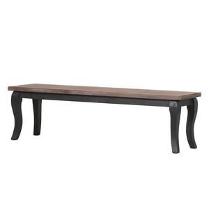 Banc Baleos Sapin massif - Sapin / Noir vintage