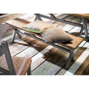 Banc Balignton Pin massif - Gris