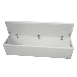 Banc Bütow Blanc - 110 cm - Largeur : 110 cm