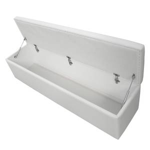 Banc Bütow Blanc - Largeur : 151 cm