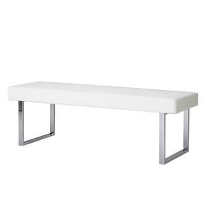 Banc Eléganta Cuir synthétique blanc