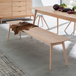 Banc en bois massif FINSBY Hêtre massif - Largeur : 180 cm