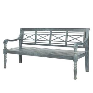 Banc d'assise Karoo Acacia massif - Gris