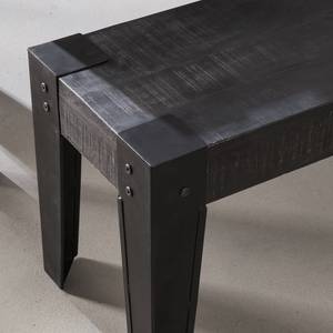 Banc Keyport Manguier massif - Gris cendres / Noir