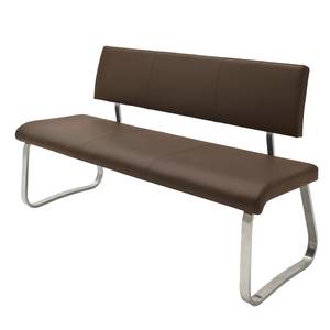 Banc Marco Marron - Largeur : 155 cm