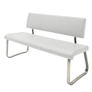 Banc Marco Blanc - Largeur : 155 cm