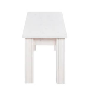 Banc Lyngby Pin massif - Blanc