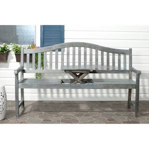 Banc d'assise Mischa Acacia massif - Gris