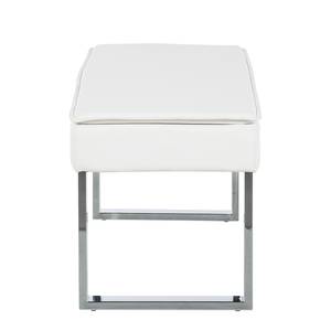 Banc Royalty Cuir synthétique blanc