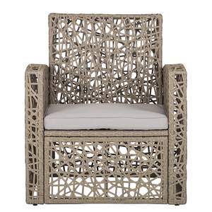 Salotto Barbuda (4 pezzi) Polyrattan grigio