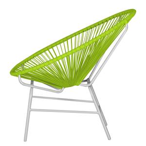 Sitzgruppe Copacabana I (3-teilig) Kunststoff - Grün / Weiß