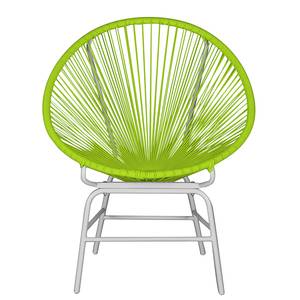 Mobili da salotto Copacabana (3 pezzi) Polyrattan verde Set tavolino e sedie da giardino Copacabana (3 pezzi) - Materiale sintetico - Verde