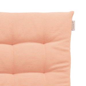 Sitzkissen Needlestripe (2er-Set) Webstoff - Apricot