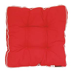 Coussin d'assise Panama II Tissu - Rouge