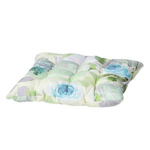 Sitzkissen Rose lime III Webstoff