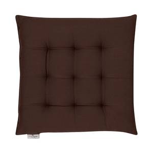 Cuscino da seduta T-Dove Color cioccolato 40x40 cm