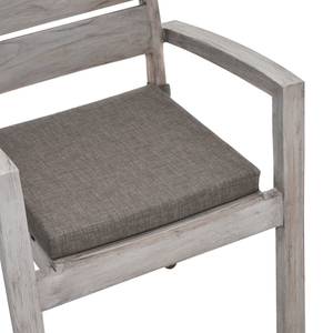 Sitzkissen Taupe Webstoff - Taupe