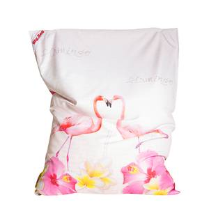 Sitzsack BigBag Flamingo Weiß/Pink