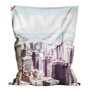 Sitzsack BigBag NYC Braun / Weiß