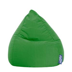 Pouf poire Easy L Microfibre - Vert