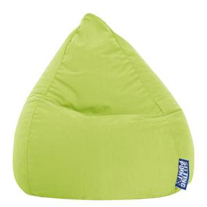 Pouf poire Easy L Microfibre - Vert clair