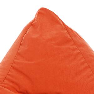 Pouf a sacco Easy L Microfibra - Arancione