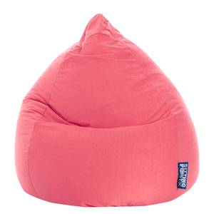 Pouf poire Easy XL Microfibre - Rose foncé