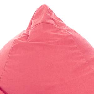 Pouf poire Easy XL Microfibre - Rose foncé