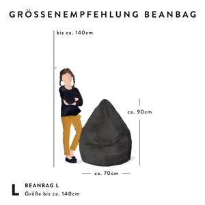 Sitzsack Janosch Webstoff - Mehrfarbig