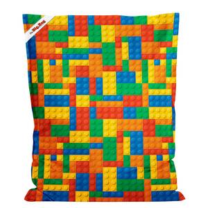 Sitzsack Little BigBag Bricks Webstoff - Mehrfarbig