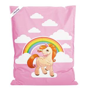 Sitzsack Little BigBag Unicorn Webstoff - Rosa