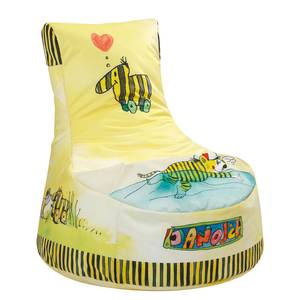 Sitzsack Janosch Little Swing Webstoff - Gelb