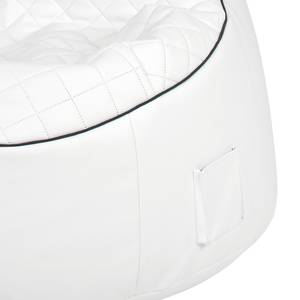 Pouf a sacco Swing Modo Tap Similpelle - Bianco