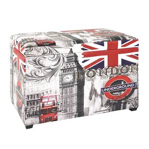 Sitztruhe Big Ben Vintage Kunstleder