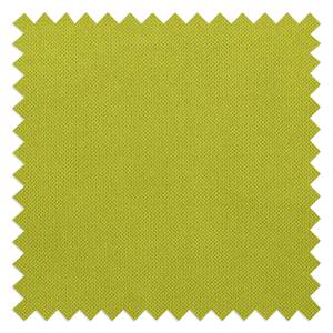 Sitzwürfel Braydon Webstoff Gelb / Grasgrün
