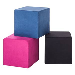 Siège cube Fredrik Microfibre - Noir