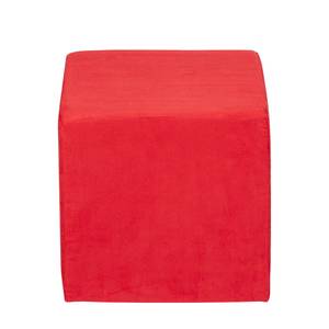 Siège cube Fredrik Microfibre - Rouge