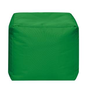 Pouf cubo Scuba Cube Tessuto piatto - Verde