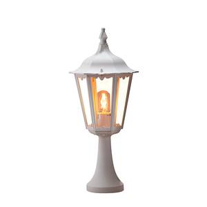 Luminaire sur socle Firenze Aluminium / Verre 1 ampoule