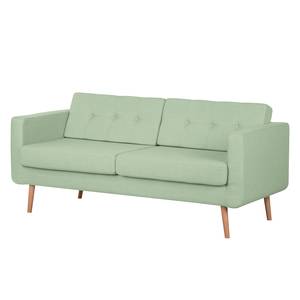 Sofa Croom I (3-Sitzer) Webstoff - Pastellgrün