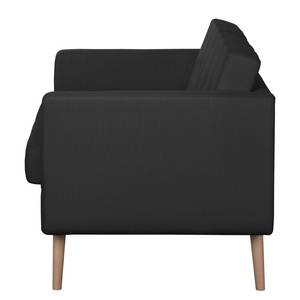 Sofa Croom I (2-Sitzer) Webstoff Polia: Dunkelgrau