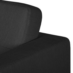 Sofa Croom I (2-Sitzer) Webstoff Polia: Dunkelgrau
