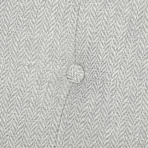 Canapé Croom III (2 places) Textile - Gris clair