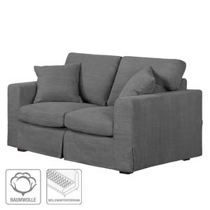 Sofa Alvito I (2-Sitzer) Webstoff Grau
