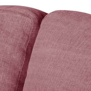 Canapé Alvito I (3 places) Textile - Rouge pastel