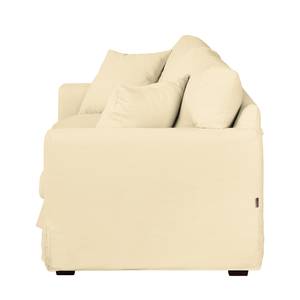 Sofa Alvito III (3-Sitzer) Webstoff Creme